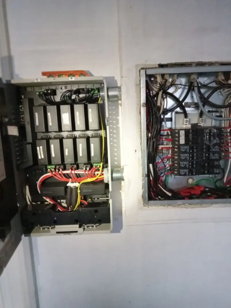 Electrical panel upgrade completed for Electrical Inspection in Crest